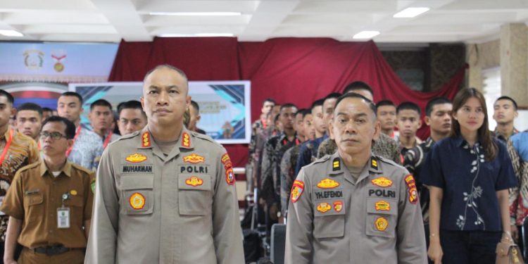 Polresta Pekanbaru Gelar Penandatanganan Pakta Integritas Penerimaan Polri T.A. 2026
