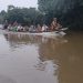 Respon Cepat Kapolsek Tapung Hilir! Turun Bareng Tim Cek Sungai Tapung Usai Ditemukan Banyak Ikan Mati