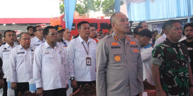 POLRESTA PEKANBARU DUKUNG LAUNCHING TRC 112, PERKUAT LAYANAN DARURAT TERPADU