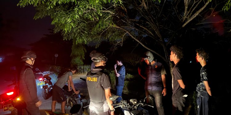 Jaga Kondusivitas Libur Panjang, Tim RAGA Polres Siak Intensifkan Patroli Malam