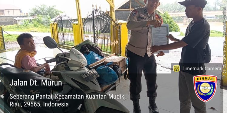 Waspada El Nino, Polsek Kuantan Mudik dan Hulu Kuantan Gencarkan Sosialisasi Karhutla, Kapolda Riau: Ancaman Nyata bagi Keselamatan