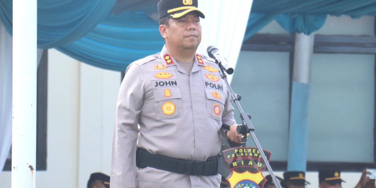 Apel Akbar Sabuk Kamtibmas Polres Pelalawan: Sinergi Polri dan Masyarakat untuk Keamanan Lingkungan