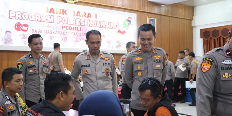 Polres Kuansing Peduli Masyarakat: Setetes Darah Mengalirkan Harapan
