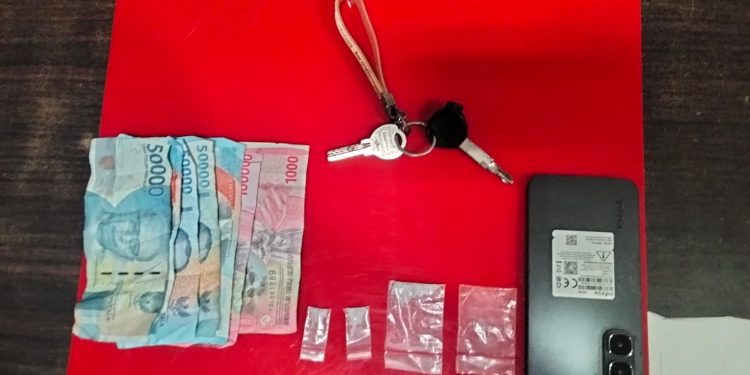 Digerebek Tengah Malam di Kebun Sawit, Pengedar Sabu di Kota Lama Dibekuk Polres Rokan Hulu