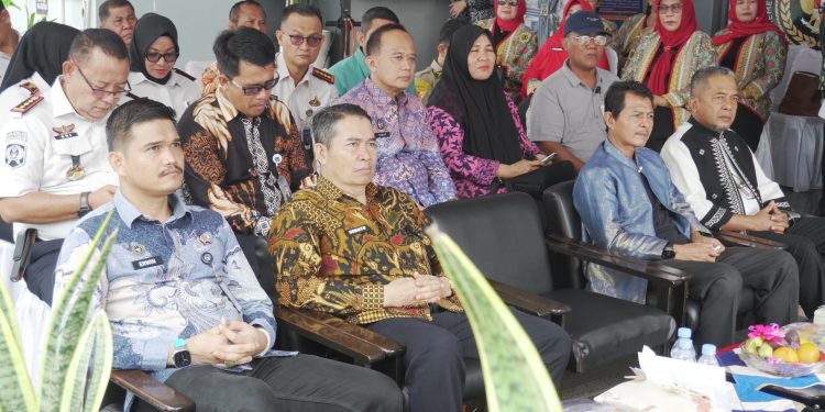 Rutan Kelas I Pekanbaru Turut Ambil Bagian Dalam Kegiatan Bazar Hasil Karya Warga Binaan Dalam Menyambut HBP ke 62.