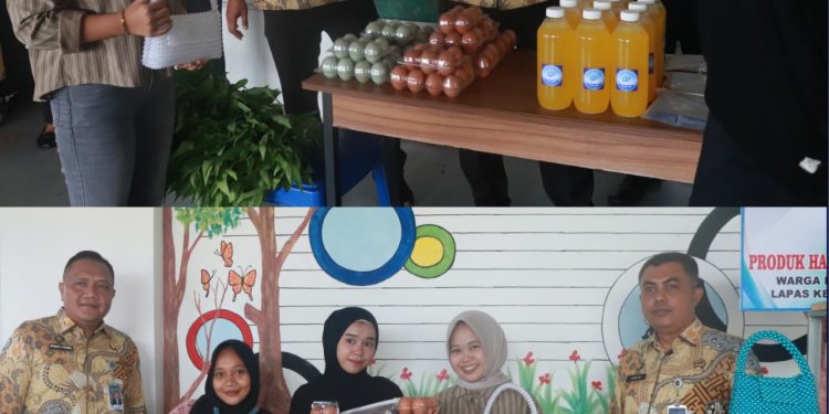 “Gerakan Cinta Produk Narapidana”, Lapas Pasir Pangarayan Gelar Pameran Produk Warga Binaan
