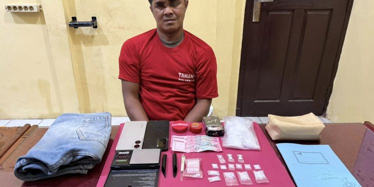 Edarkan Narkoba, Warga Desa Pasir Ringgit Diringkus Polsek Lirik