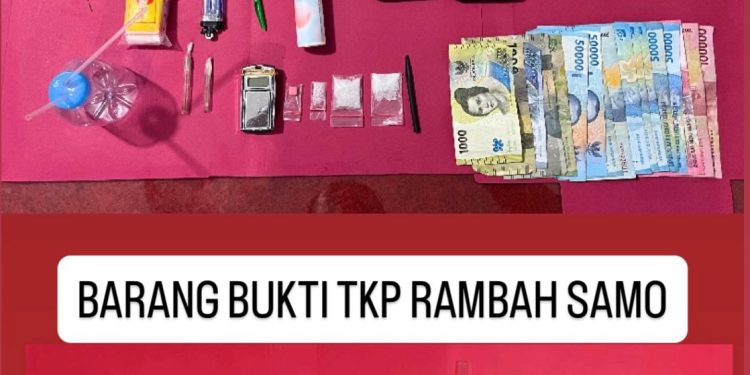 Polsek Ujung Batu Bongkar Jaringan Narkotika, Enam Pelaku Diamankan dengan Barang Bukti 33 Gram Sabu dan Ekstasi