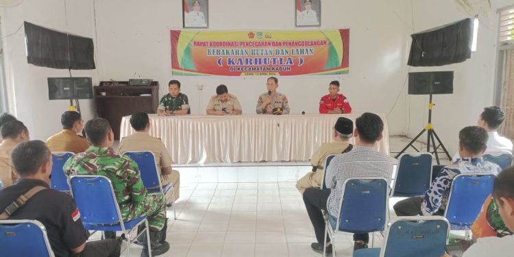 Rokan Hulu Perkuat Kesiapsiagaan Karhutla 2026, Polsek Jajaran dan Upika Solidkan Sinergi Lintas Sektor