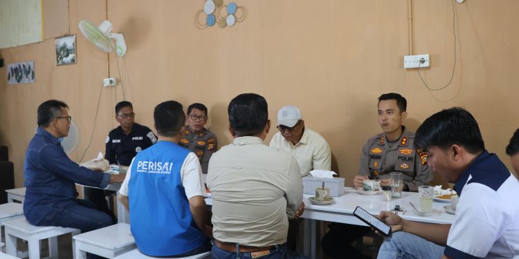 Kapolres Kuansing Jalin Silaturahmi dengan FSPMI, Dorong Kolaborasi Humanis Jelang May Day 2026