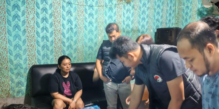 Satresnarkoba Polres Kampar Razia Tempat Hiburan Malam di Desa Kinantan, Ingatkan Bahaya Narkoba