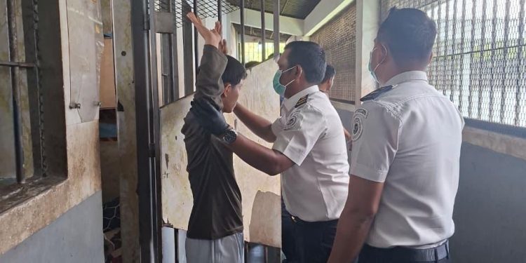 Lapas Narkotika Rumbai Perketat Keamanan Selama Ramadan Dengan Gelar Razia dan Tes Urine