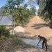 Hari ke-3, Pembangunan Jembatan Merah Putih Presisi di Desa Sungai Kuning Masuki Tahap Awal