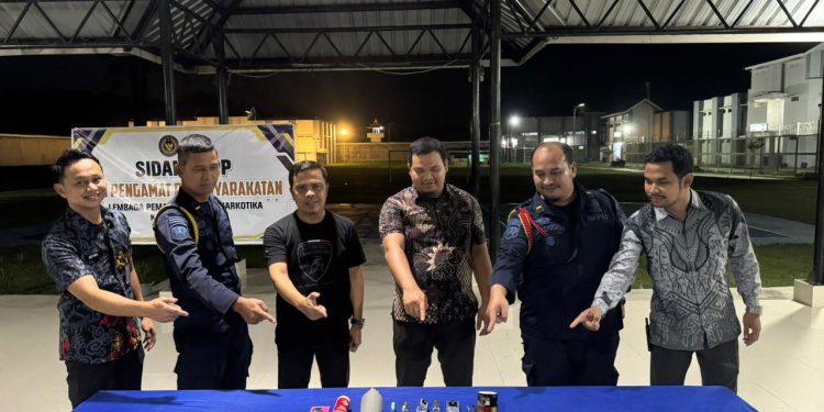Wujudkan Zero Halinar, Lapas Narkotika Rumbai Gelar Razia Insidentil