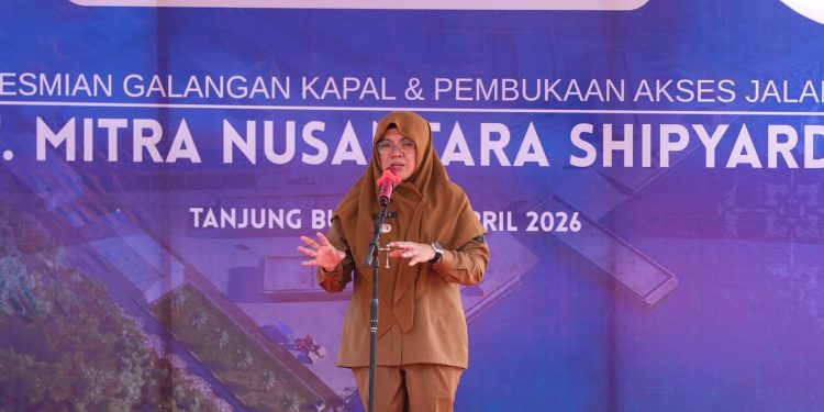 Bupati Afni Resmikan Galangan Kapal MNS di KITB, Dorong Geliat Ekonomi Maritim