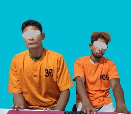 Polres Pelalawan Gerebek Rumah Kontrakan di Rawang Sari, 28 Paket Sabu Disita