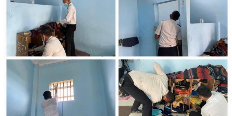 LPKA Kelas II Pekanbaru Kembali Melaksanakan Razia Rutin