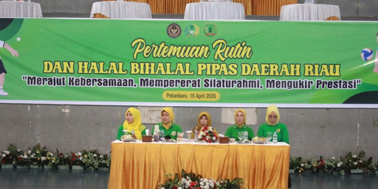 PIPAS Cabang Lapas Pekanbaru Tunjukkan Solidaritas, Meriahkan Halal Bihalal PIPAS Daerah Riau Bersama Kakanwil Ditjenpas