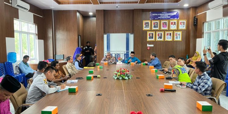 Rapat Koordinasi Penutupan Jembatan Sei Mesjid, Ditlantas Polda Riau Dorong Sinergi Pengaturan Lalu Lintas