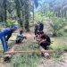 Polres Kuansing Mulai Pembangunan Jembatan Merah Putih Presisi di Sungai Kuning, Kapolres: Kepedulian untuk Akses Masyarakat
