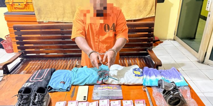 Polsek Tapung Tangkap Pelaku Pencurian dan Pemberatan, Kurang Dari 24 Jam