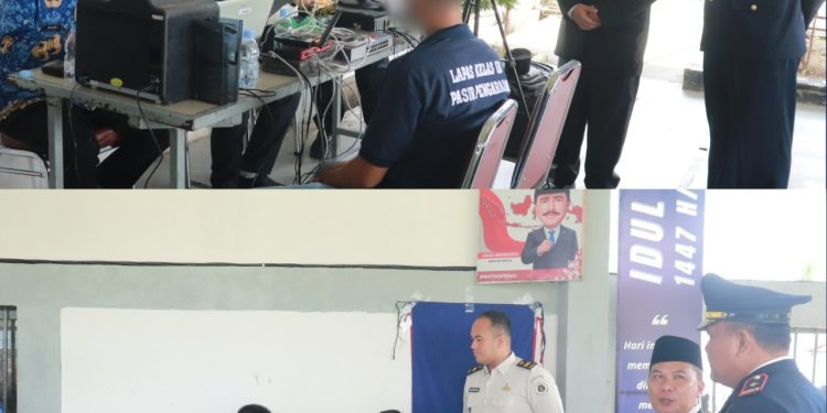 Lapas Pasir Pangarayan Laksanakan Perekaman dan Pemadanan NIK bagi Warga Binaan