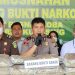 Wakapolres Kuansing Pimpin Pemusnahan 17,7 Kg Ganja, Tegaskan Komitmen Berantas Narkoba