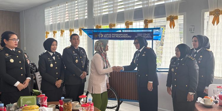 Semangat HBP ke-62, Lapas Perempuan Pekanbaru Ikuti Tasyakuran Penuh Khidmat