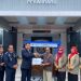 LPKA Kelas II Pekanbaru Mengikuti Tasyakuran Hari Bakti Pemasyarakatan ke-62 dan Serahkan Bantuan Gerobak Usaha