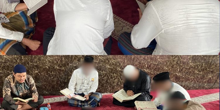 Lapas Pasir Pangarayan Gelar Pengajian Rutin, Warga Binaan Asah Kemampuan Baca Al-Qur’an