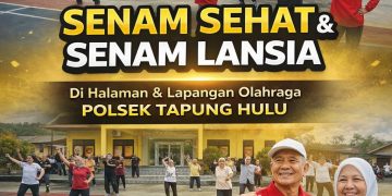 Gebrakan Iptu Riko Rizki Mazri: Sulap Halaman Polsek Jadi ‘Pabrik’ Kesehatan Rakyat!