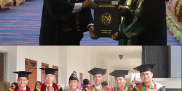 Hadiri Wisuda XXIV UPP, 5 Pegawai Lapas Pasir Pangarayan Turut Diwisuda