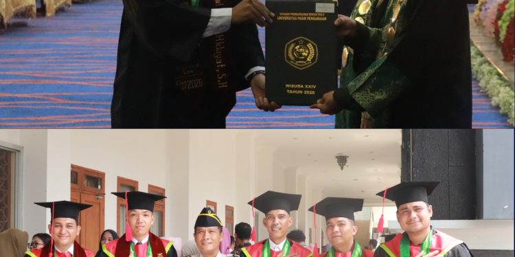 Hadiri Wisuda XXIV UPP, 5 Pegawai Lapas Pasir Pangarayan Turut Diwisuda