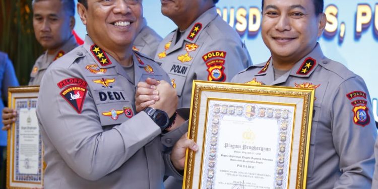 Polda Riau Raih IKPA Terbaik, Kapolda: Ini Hasil Kerja Seluruh Personel