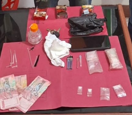 Polsek Kabun Berhasil Gagalkan Transaksi Sabu di Aliantan, Sita 1,73 Gram Barang Bukti