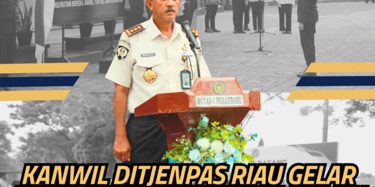 Kanwil Ditjenpas Riau Gelar Ikrar Pemasyarakatan Bersih, Tegaskan Komitmen Berantas Halinar dan Penipuan di Lapas