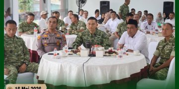 Dandim 0313/KPR Bersama Forkopimda Kampar Hadiri Peresmian 1060 Titik KDKMP oleh Presiden RI Secara Daring