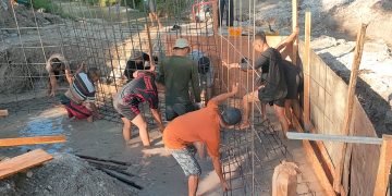 Harapan Baru Warga Sungai Kuning, Jembatan Merah Putih Presisi Terus Dikerjakan