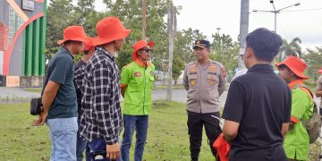 May Day 2026 di Pelalawan: Ratusan Buruh KPBI Long March ke Kantor Bupati, Suarakan Kenaikan Upah dan Kesejahteraan berlangsung aman dan tertib