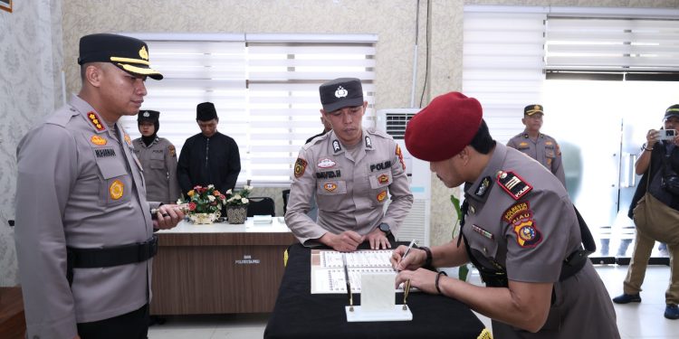 Polresta Pekanbaru Resmi Lantik Kasat Resnarkoba, Perkuat Pemberantasan Narkoba