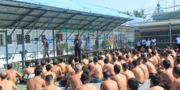 Sehat dan Produktif dari Balik Jeruji: Warga Binaan Lapas Pekanbaru Antusias Ikuti Senam Pagi dan Edukasi Kesehatan Gigi