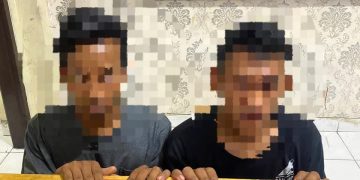 Polsek Sabak Auh Amankan Dua Orang Terkait Peredaran Gelap Narkoba