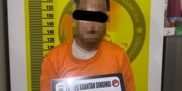 Tim Elang Kuantan Ungkap Peredaran Sabu di Petapahan, Satu Pengedar Diamankan