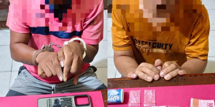 Polsek Kerinci Kanan Gulung Jaringan Narkoba, Kurir dan Bandar Berhasil Diringkus