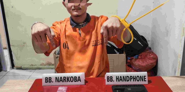 Polres Kampar Tangkap Pengedar Narkoba di Bangkinang Kota