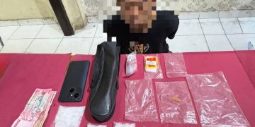 Diduga Menjadi Bandar Shabu Seorang Pria di Bunga Raya Diciduk Tim Opsnal Satresnarkoba Polres Siak