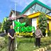 Dukung Program Green Policing, Polsek Bonai Darussalam Pasang Neon Box dan Tanam Pohon Bersama Warga Desa Sontang