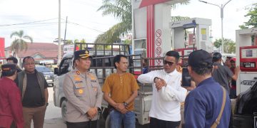 Forkopimda Pelalawan Sidak SPBU Pangkalan Kerinci dan Dundangan: Bupati dan Kapolres Pastikan Stok BBM Subsidi Segera Masuk