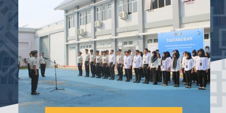 Apel Pagi Lapas Narkotika Kelas IIB Rumbai Perkuat Disiplin dan Integritas Petugas