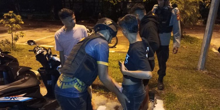 Tim Raga Res Kampar Patroli Ke Berbagai Titik Strategis Bangkinang, Kasat Samapta Pastikan Situasi Aman Dan Kondusif